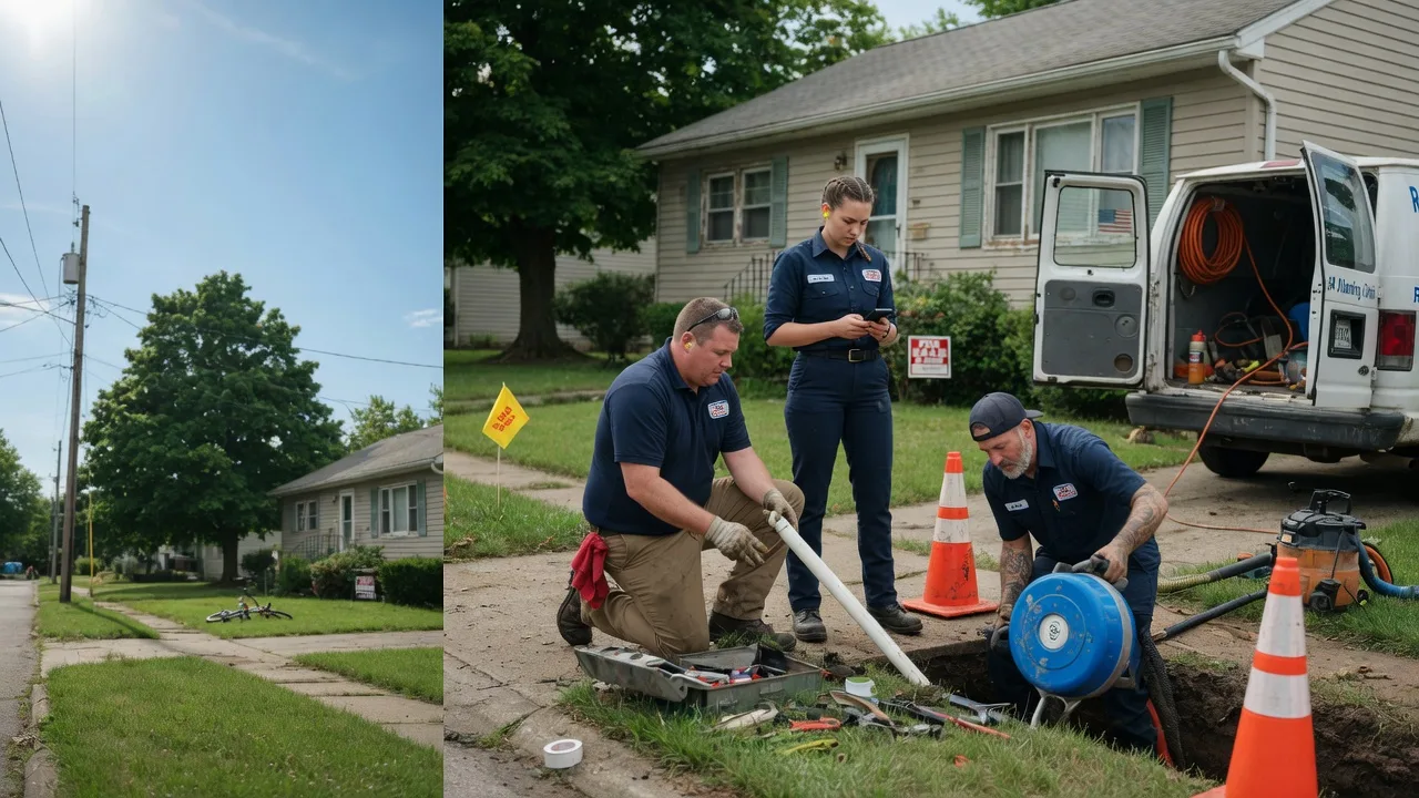 Sewer Line Repair in Covel, WV near me